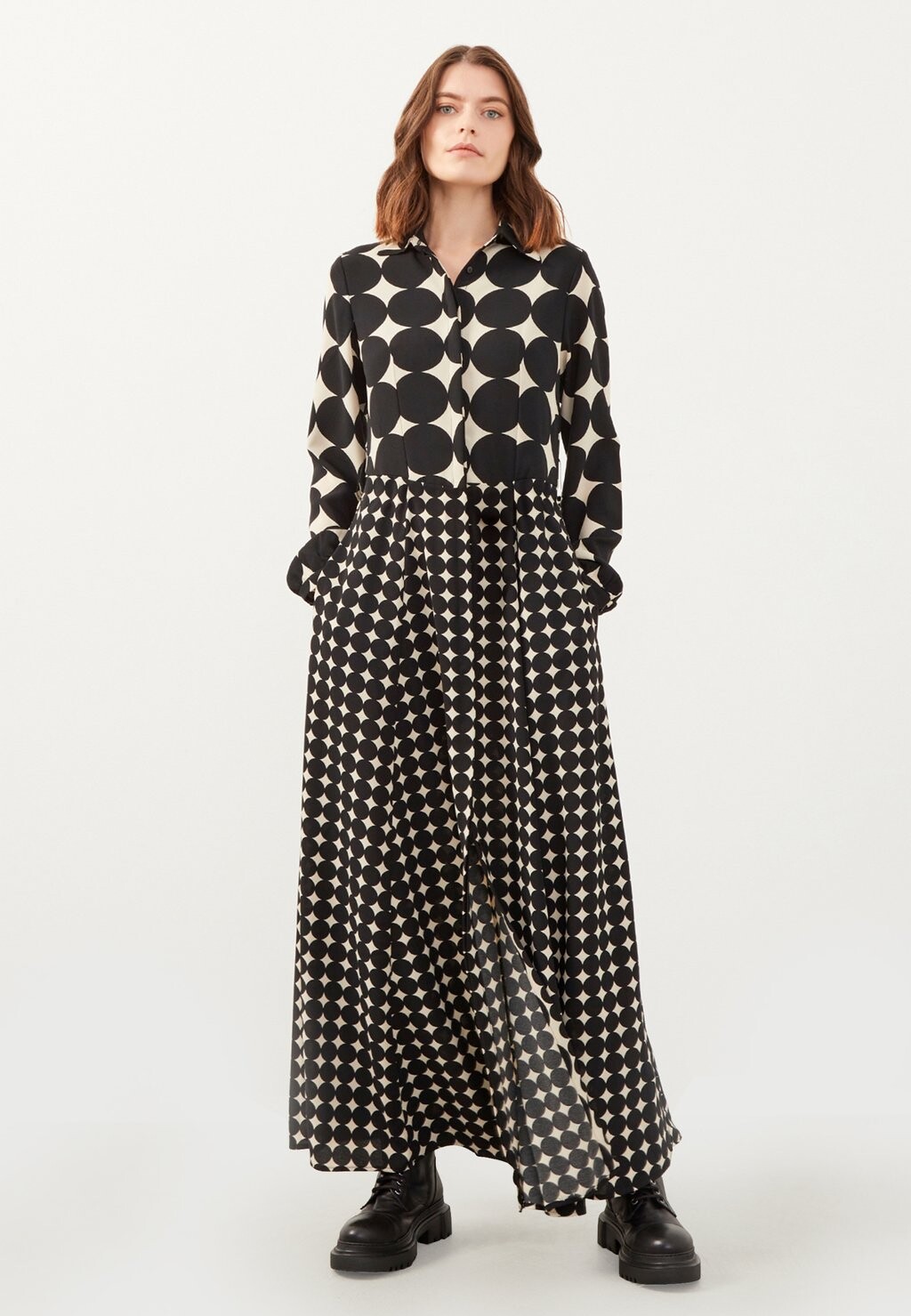 Платье-блузка MIX PATTERN LONG Just Like You, цвет beige
Платье-блузка MIX PATTERN LONG Just Like You, цвет beige