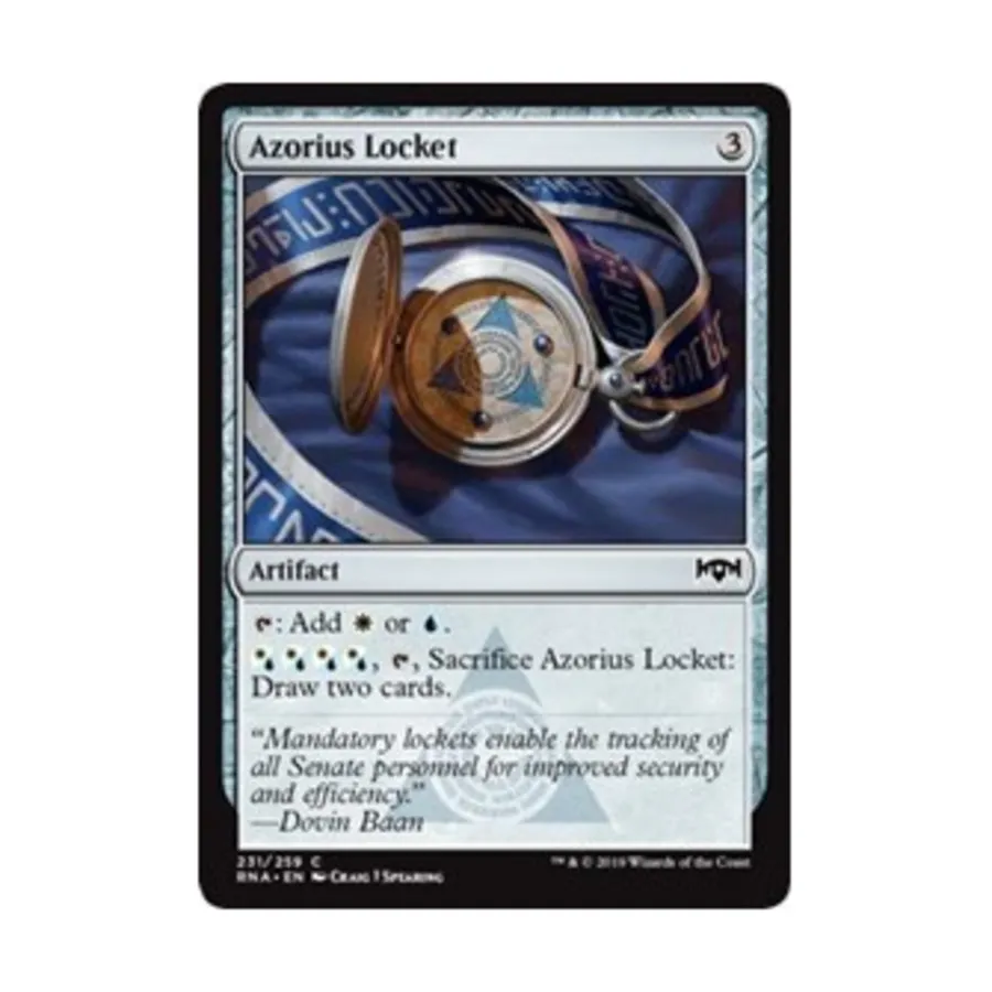 CCG Медальон Азориуса (клавиша C), MTG - Ravnica Allegiance
CCG Медальон Азориуса (клавиша C), MTG - Ravnica Allegiance