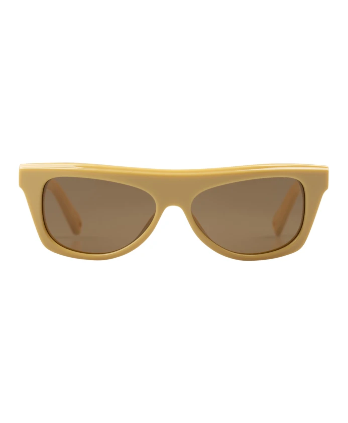 Солнцезащитные очки с плоской верхней частью, желтые Jacquemus, желтый
Солнцезащитные очки с плоской верхней частью, желтые Jacquemus, желтый