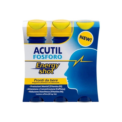 Angelini Acutil Phosphorus Energy Shot Безглютеновая пищевая добавка 60 капсул - Упаковка из 3 штук Angelini A.C.R.A.F. Spa
Angelini Acutil Phosphorus Energy Shot Безглютеновая пищевая добавка 60 капсул - Упаковка из 3 штук Angelini A.C.R.A.F. Spa