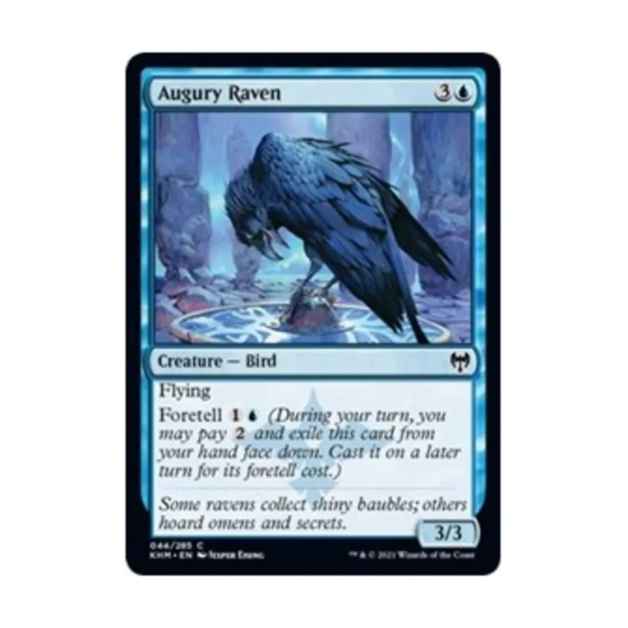 CCG Авгурий Рэйвен (К), MTG - Kaldheim
CCG Авгурий Рэйвен (К), MTG - Kaldheim