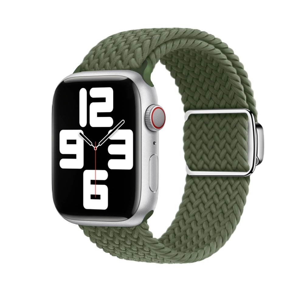 Biaodaige Часы Strap Apple Compatibility Fabric Material, Olive Green
Biaodaige Часы Strap Apple Compatibility Fabric Material, Olive Green