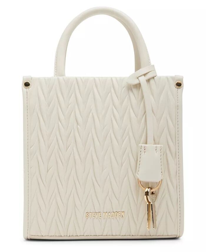 Сумка-тоут Mini Box от Larry Matelasse из натурального материала Steve Madden, белый
Сумка-тоут Mini Box от Larry Matelasse из натурального материала Steve Madden, белый