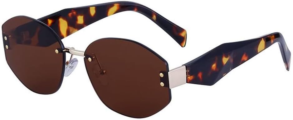 Винтажные солнцезащитные очки без оправы для женщин, роскошные ретро-панк солнцезащитные очки для женщин, защита от УФ-излучения UV400, SUN4145 Generic, C4leopardbrown
Винтажные солнцезащитные очки без оправы для женщин, роскошные ретро-панк солнцезащитные очки для женщин, защита от УФ-излучения UV400, SUN4145 Generic, C4leopardbrown