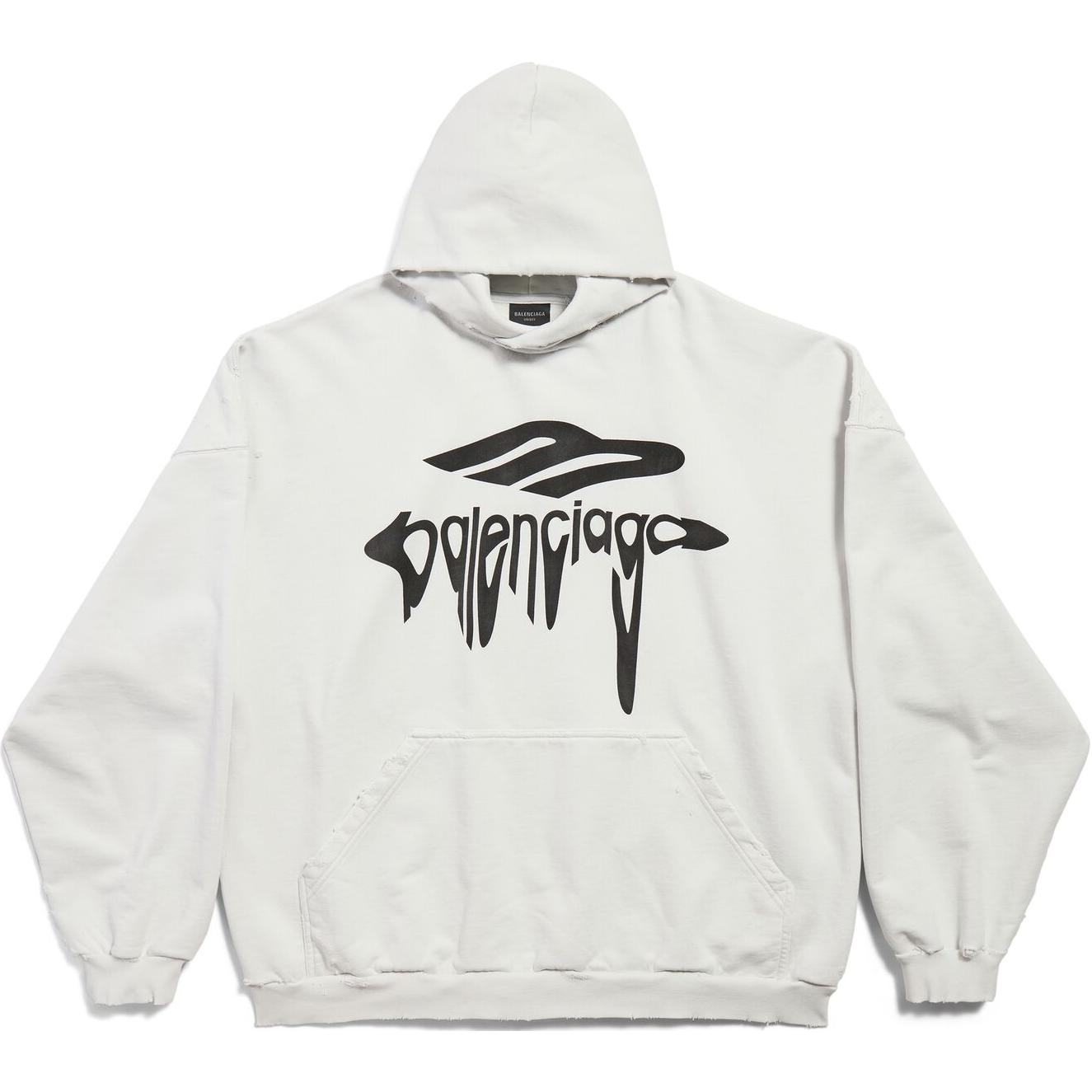 Ликвифи оверсайз худи Balenciaga, белый
Ликвифи оверсайз худи Balenciaga, белый