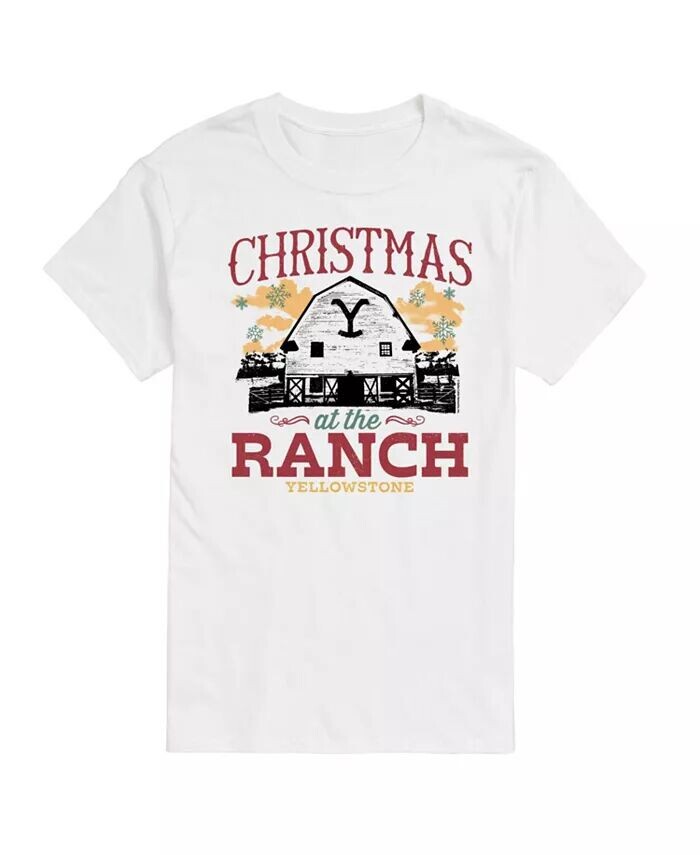 Мужская футболка с коротким рукавом Yellowstone Christmas Ranch Rules AIRWAVES, белый
Мужская футболка с коротким рукавом Yellowstone Christmas Ranch Rules AIRWAVES, белый