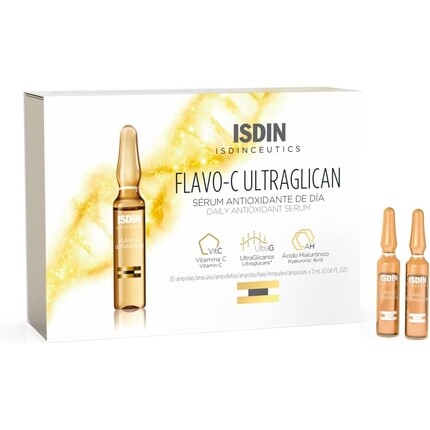 Isdinceutics Flavo-C Ультрагликановая антиоксидантная дневная сыворотка, 30 ампул
Isdinceutics Flavo-C Ультрагликановая антиоксидантная дневная сыворотка, 30 ампул