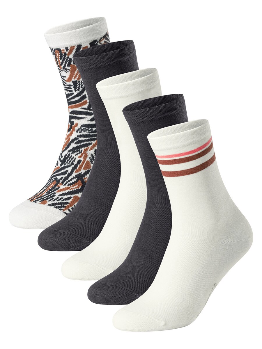 Носки SCHIESSER Bluebird, черный/белый
Носки SCHIESSER Bluebird, черный/белый