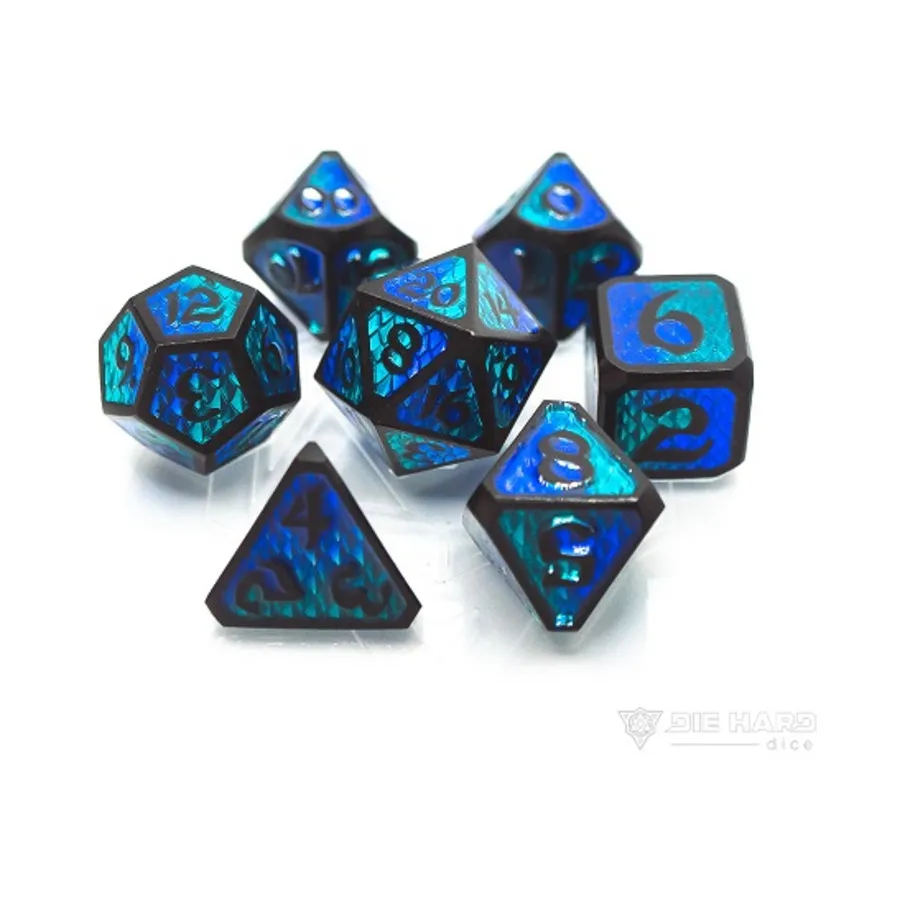 Полиэтиленовый набор Drakona Embers - Сейн (7), Metal Poly Dice Sets (Die Hard Dice)
Полиэтиленовый набор Drakona Embers - Сейн (7), Metal Poly Dice Sets (Die Hard Dice)