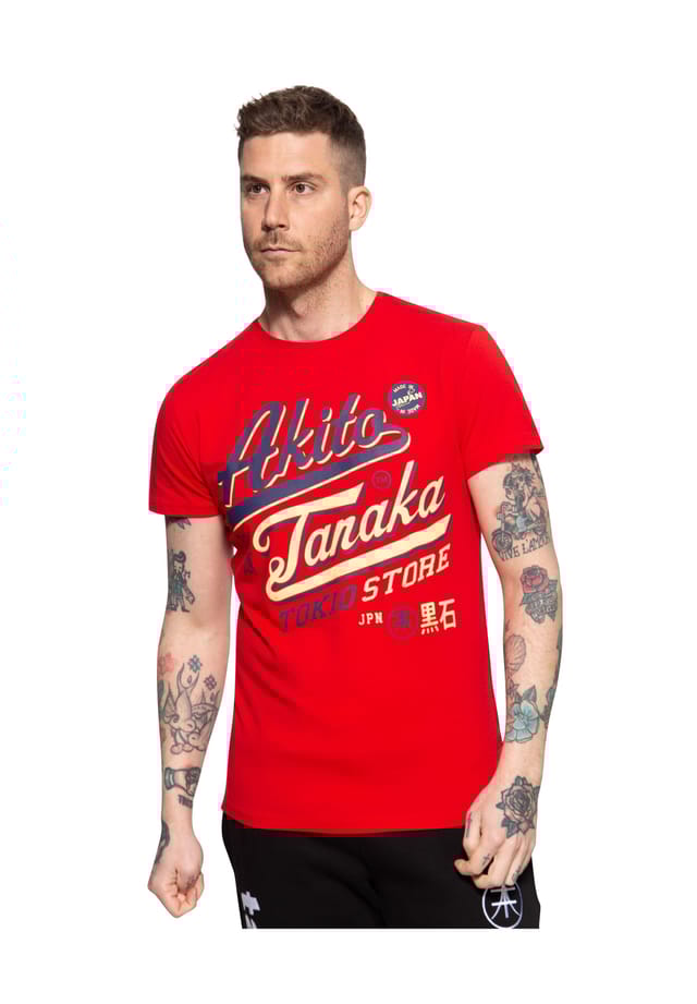 Футболка с ретро-принтом tokio beach Akito Tanaka, красный
Футболка с ретро-принтом tokio beach Akito Tanaka, красный