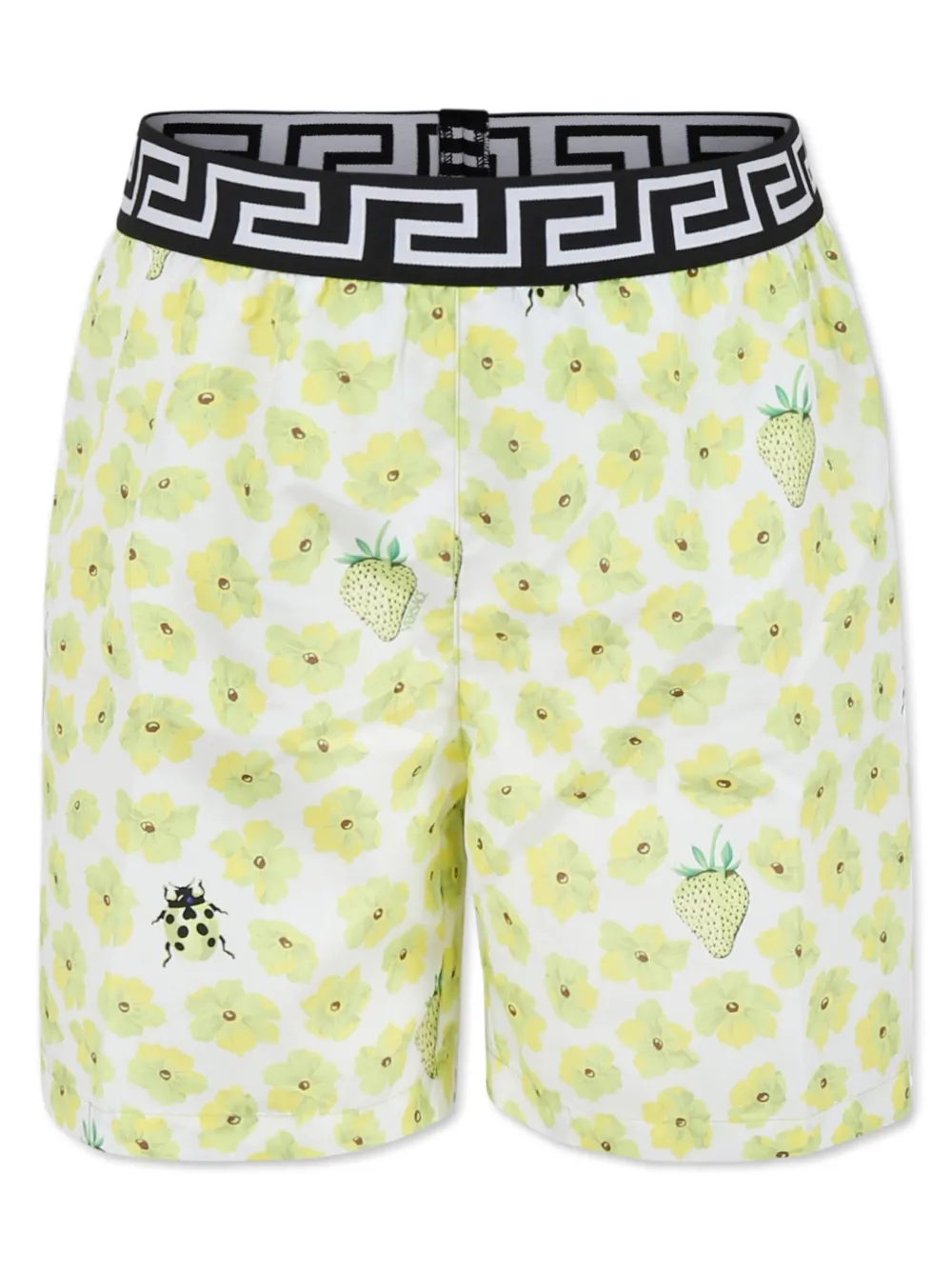 Плавки-шорты с цветочным принтом Versace Kids, желтый
Плавки-шорты с цветочным принтом Versace Kids, желтый