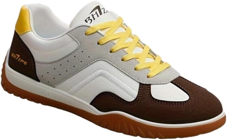 Мужская легкая спортивная обувь- дышащие комфортные кроссовки с плоской шнуровкой для повседневной ношения Fusecottc, коричневый
Мужская легкая спортивная обувь- дышащие комфортные кроссовки с плоской шнуровкой для повседневной ношения Fusecottc, коричневый