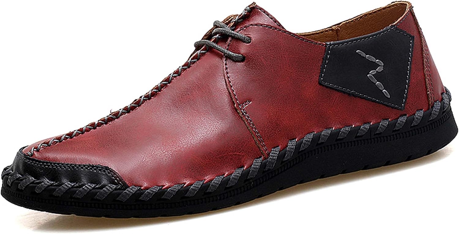 Мужские лоферы со шнуровкой, деловые повседневные туфли, кожаные, легкие, удобные, на плоской подошве, для ходьбы, офисного дресс-кода, вождения, работы, формальные, лодочные туфли Generic, бордовый
Мужские лоферы со шнуровкой, деловые повседневные туфли, кожаные, легкие, удобные, на плоской подошве, для ходьбы, офисного дресс-кода, вождения, работы, формальные, лодочные туфли Generic, бордовый