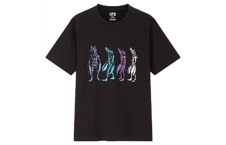 UNIQLO Футболка унисекс, Черный 
UNIQLO Футболка унисекс, Черный