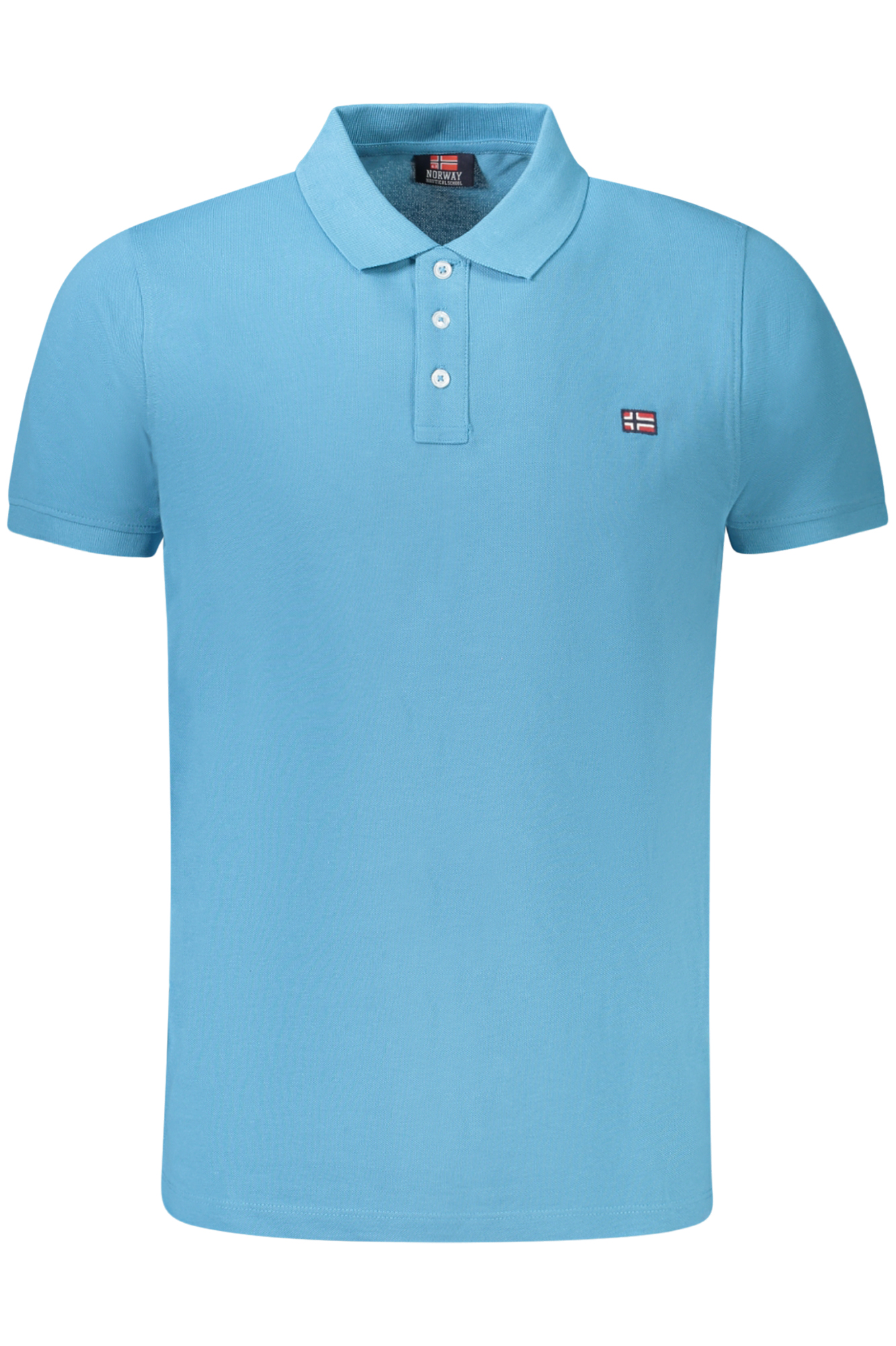 Мужская рубашка-поло Norway 1963 с коротким рукавом и аппликацией, голубой
Мужская рубашка-поло Norway 1963 с коротким рукавом и аппликацией, голубой