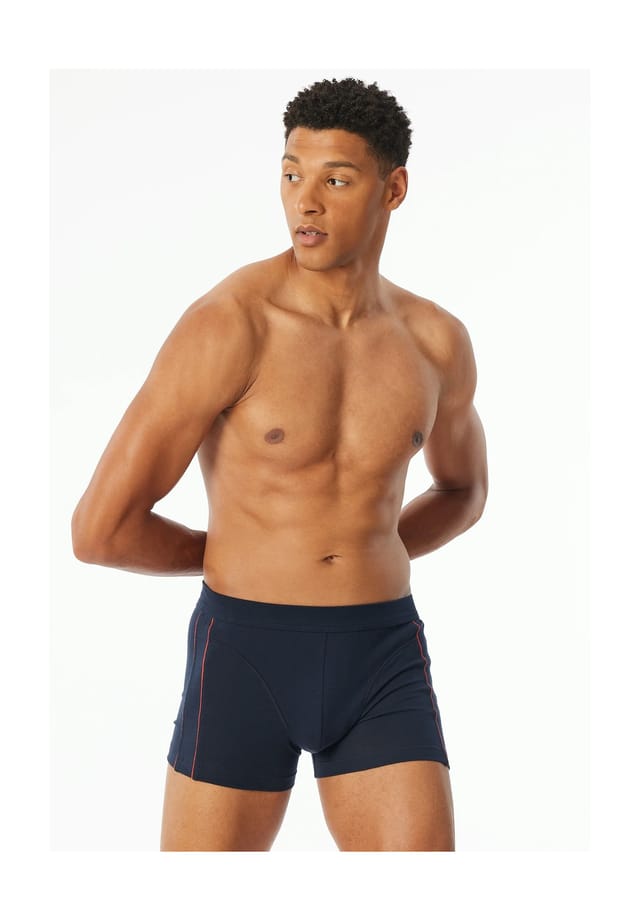 Брюки с удобным кроем кант Schiesser, синий
Брюки с удобным кроем кант Schiesser, синий