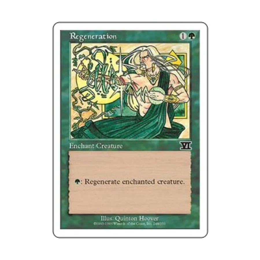 CCG Регенерация (С), MTG - 6th Edition (Classic)
CCG Регенерация (С), MTG - 6th Edition (Classic)
