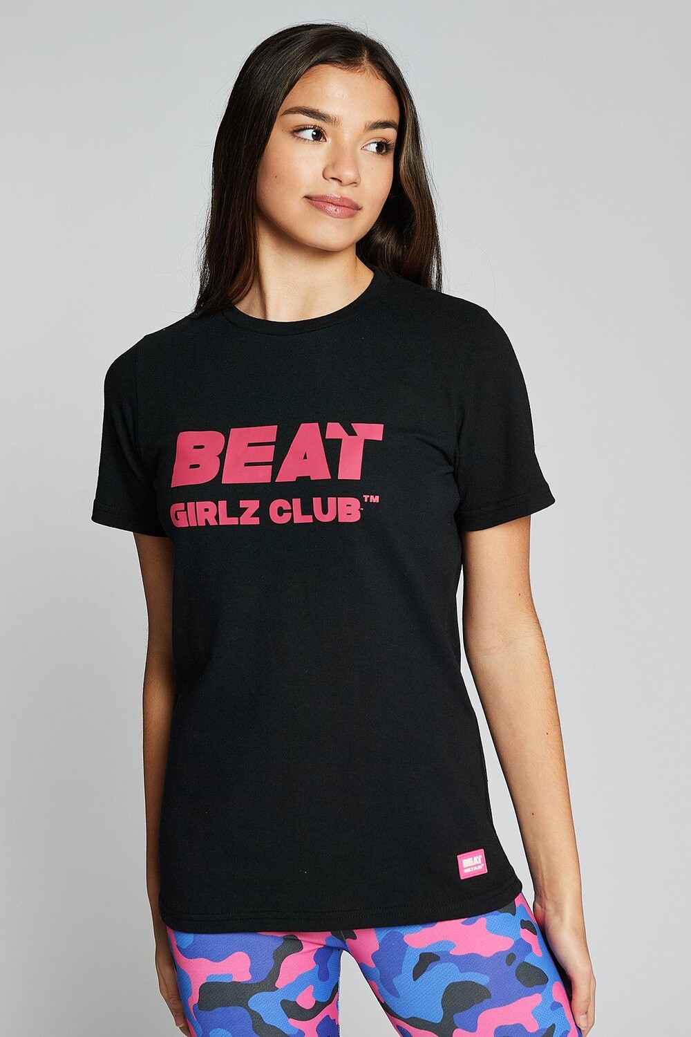 Хлопковая футболка с логотипом Salto Beat Girlz Club, черный
Хлопковая футболка с логотипом Salto Beat Girlz Club, черный