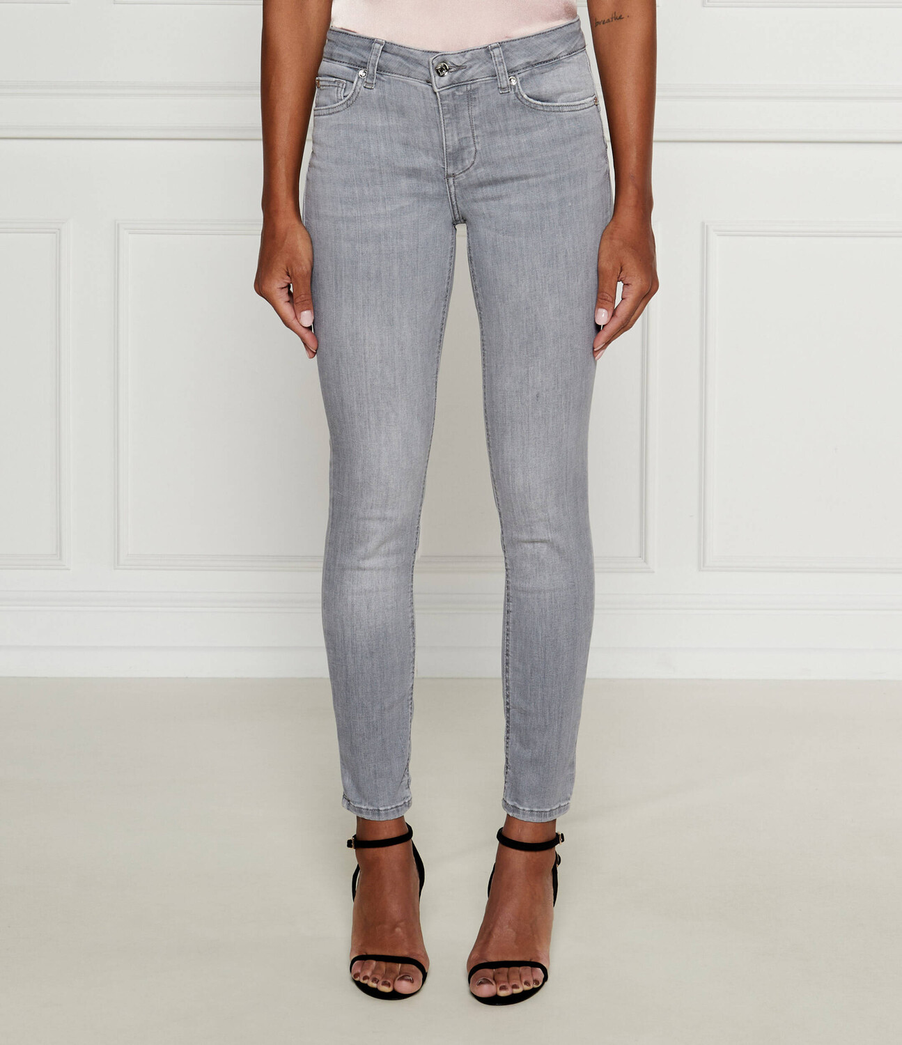 Джинсы Liu Jo Skinny fit, серый
Джинсы Liu Jo Skinny fit, серый