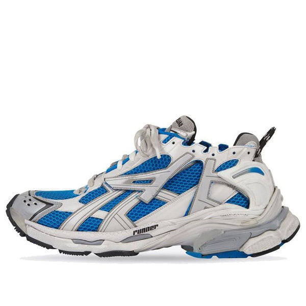 Кроссовки runner sneakers 'white blue mesh and nylon' Balenciaga, белый
Кроссовки runner sneakers 'white blue mesh and nylon' Balenciaga, белый