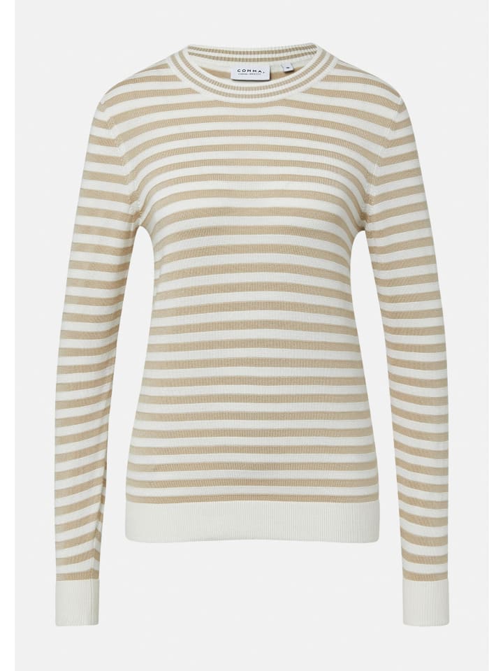 Вязаный свитер 80G3_светло-бежевый comma
Вязаный свитер 80G3_светло-бежевый comma