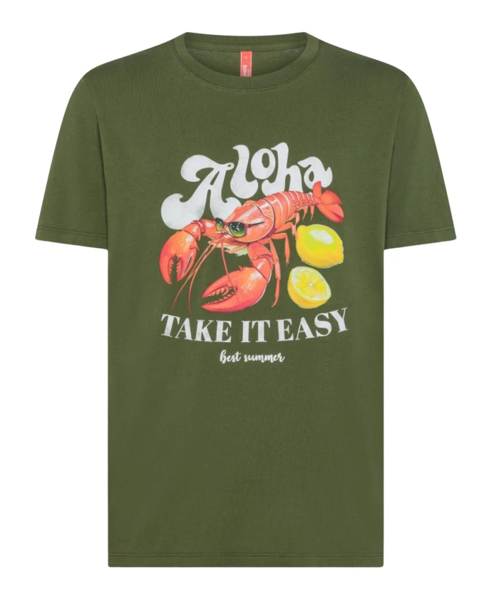 Пляжная футболка с принтом Sun68, зеленый
Пляжная футболка с принтом Sun68, зеленый