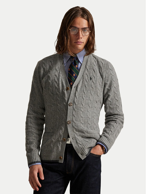 Кардиган regular fit 710949808005 Polo Ralph Lauren, серый
Кардиган regular fit 710949808005 Polo Ralph Lauren, серый