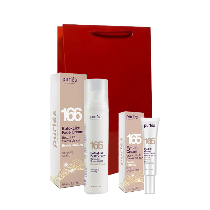 Purles 166 BotoxLike Face Cream 50 мл + 165 EyeLift Cream 15 мл
Purles 166 BotoxLike Face Cream 50 мл + 165 EyeLift Cream 15 мл
