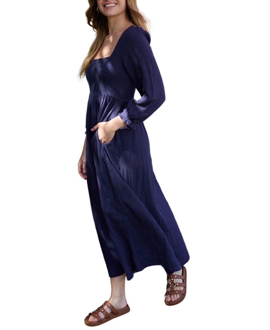 Женское длинное платье Pippa с присборенным лифом Lily and Lionel London, Navy
Женское длинное платье Pippa с присборенным лифом Lily and Lionel London, Navy