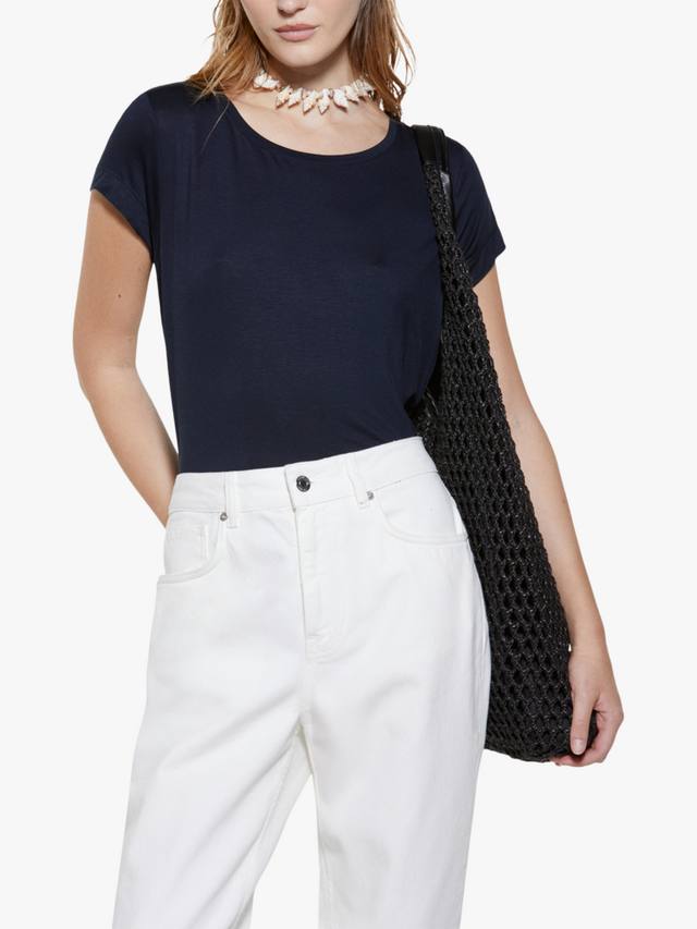 Футболка с круглым вырезом SISLEY, Navy
Футболка с круглым вырезом SISLEY, Navy