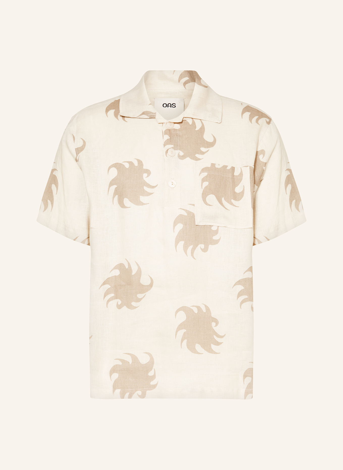 Курортная рубашка из льна цвета орехового дерева Oas, мультиколор
Курортная рубашка из льна цвета орехового дерева Oas, мультиколор