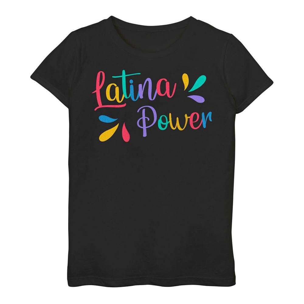 Футболка Latina Power с цветной надписью для девочек 7–16 лет, черный
Футболка Latina Power с цветной надписью для девочек 7–16 лет, черный
