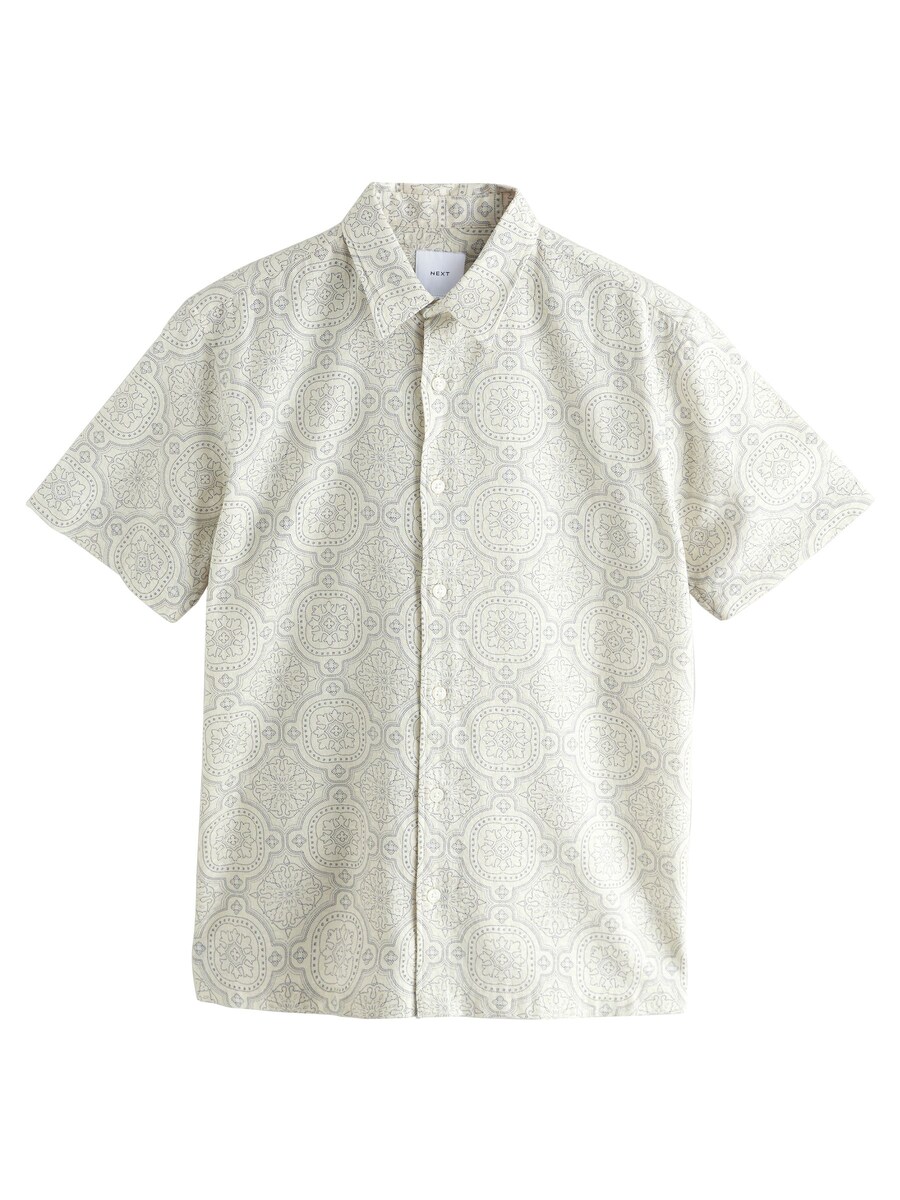 Рубашка на пуговицах классического кроя Next, экрю
Рубашка на пуговицах классического кроя Next, экрю