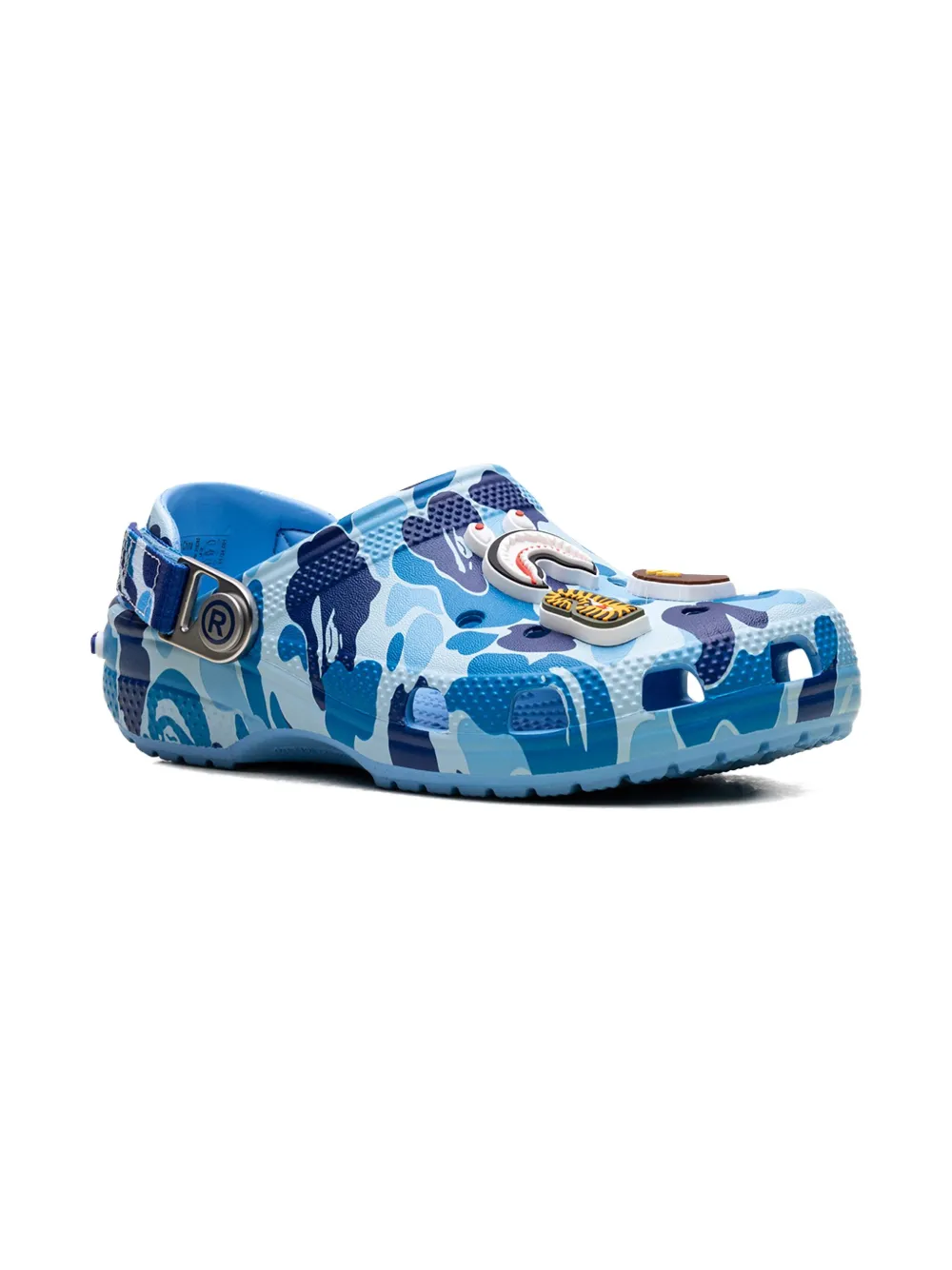 Кроссовки Clog Camo Blue из коллаборации с A Bathing Ape Crocs, синий
Кроссовки Clog Camo Blue из коллаборации с A Bathing Ape Crocs, синий