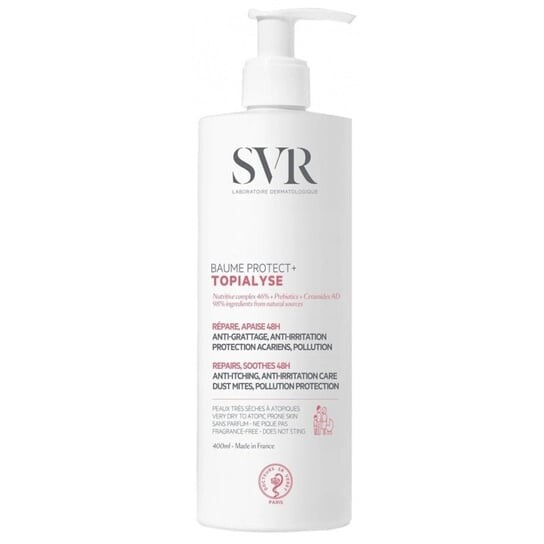 Лосьон для тела, 400 мл SVR, Topialyse Baume Protect+
Лосьон для тела, 400 мл SVR, Topialyse Baume Protect+