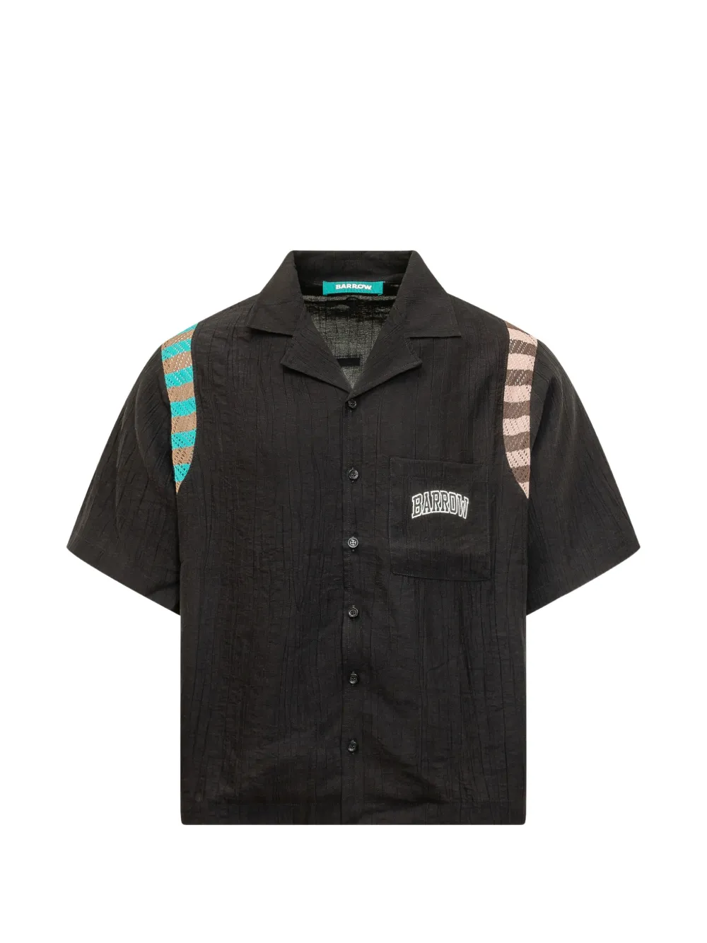 Рубашка с панельным нагрудным карманом Barrow, черный
Рубашка с панельным нагрудным карманом Barrow, черный