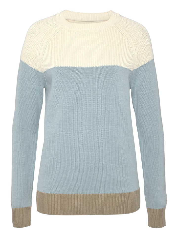 вязаный свитер небесно-голубого и кремового цвета BOYSENS
вязаный свитер небесно-голубого и кремового цвета BOYSENS