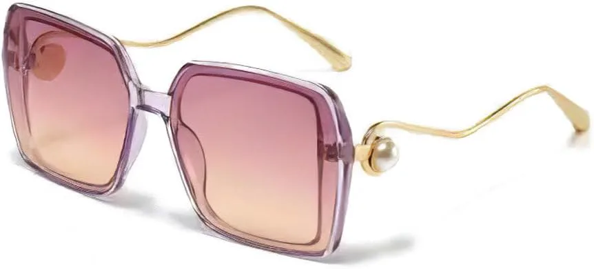 Женские солнцезащитные очки с градиентной сине-желтой оправой, уникальная двойная оправа с золотым сферическим декором, современный модный дизайн HYYZZC, Pink
Женские солнцезащитные очки с градиентной сине-желтой оправой, уникальная двойная оправа с золотым сферическим декором, современный модный дизайн HYYZZC, Pink