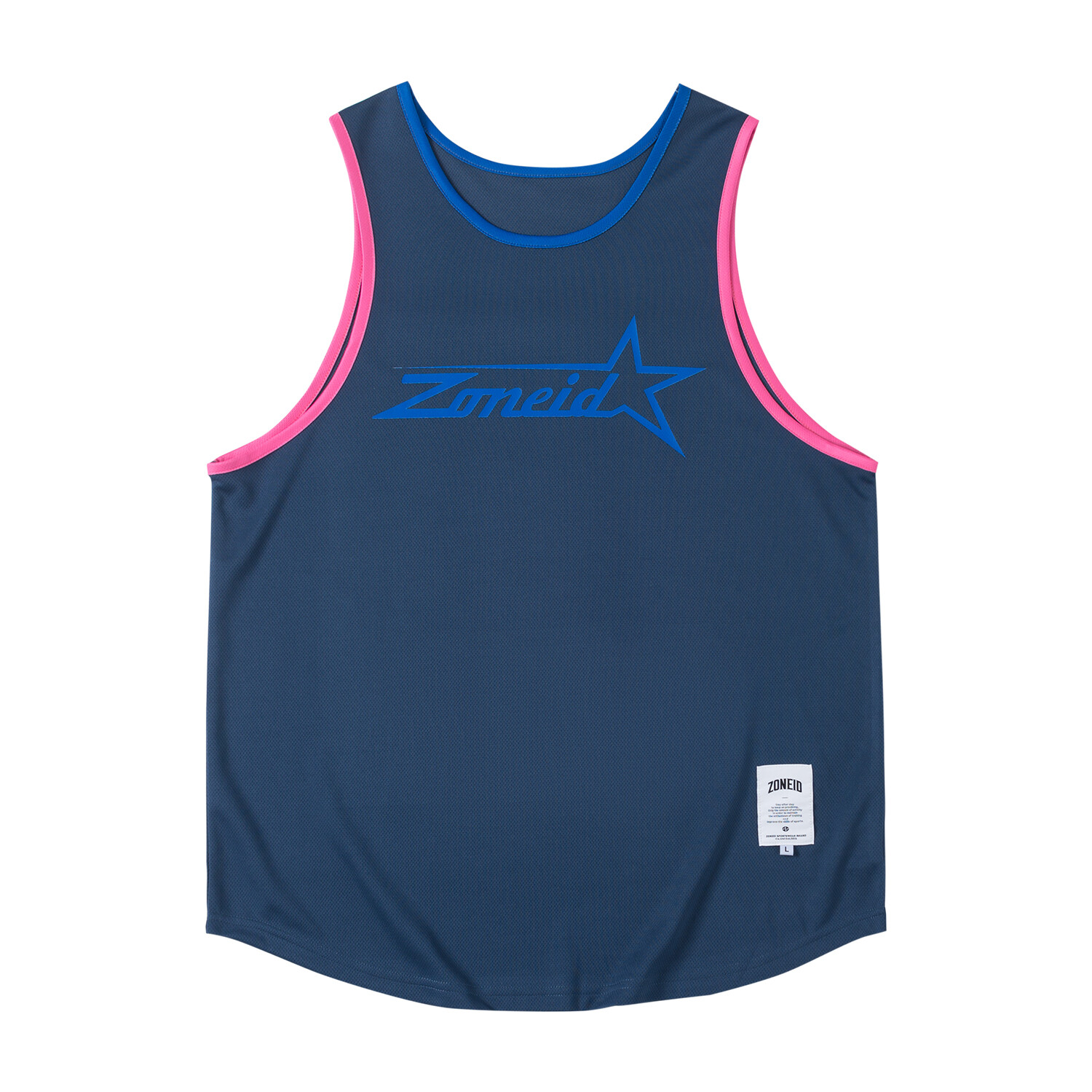 Баскетбольная майка унисекс ZONEiD, Светло-синий
Баскетбольная майка унисекс ZONEiD, Светло-синий