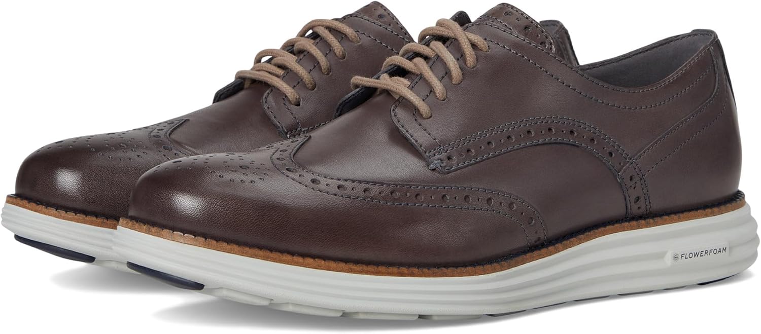 Мужские оксфорды Cole Haan OriginalGrand Remastered с крыльями, Pavement/Glacier
Мужские оксфорды Cole Haan OriginalGrand Remastered с крыльями, Pavement/Glacier