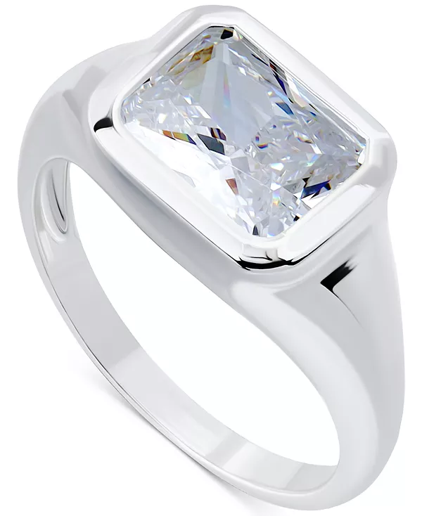 Кольцо-Солитер с оправой из кубического циркония, выполненное из стерлингового серебра, эксклюзивно в Macy's (также доступно в исполнении из стерлингового серебра с покрытием из 18-каратного золота) Giani Bernini, silver
Кольцо-Солитер с оправой из кубического циркония, выполненное из стерлингового серебра, эксклюзивно в Macy's (также доступно в исполнении из стерлингового серебра с покрытием из 18-каратного золота) Giani Bernini, silver