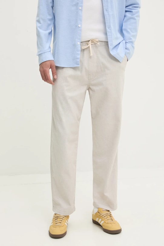 Брюки с добавлением льна Hollister Co., бежевый
Брюки с добавлением льна Hollister Co., бежевый