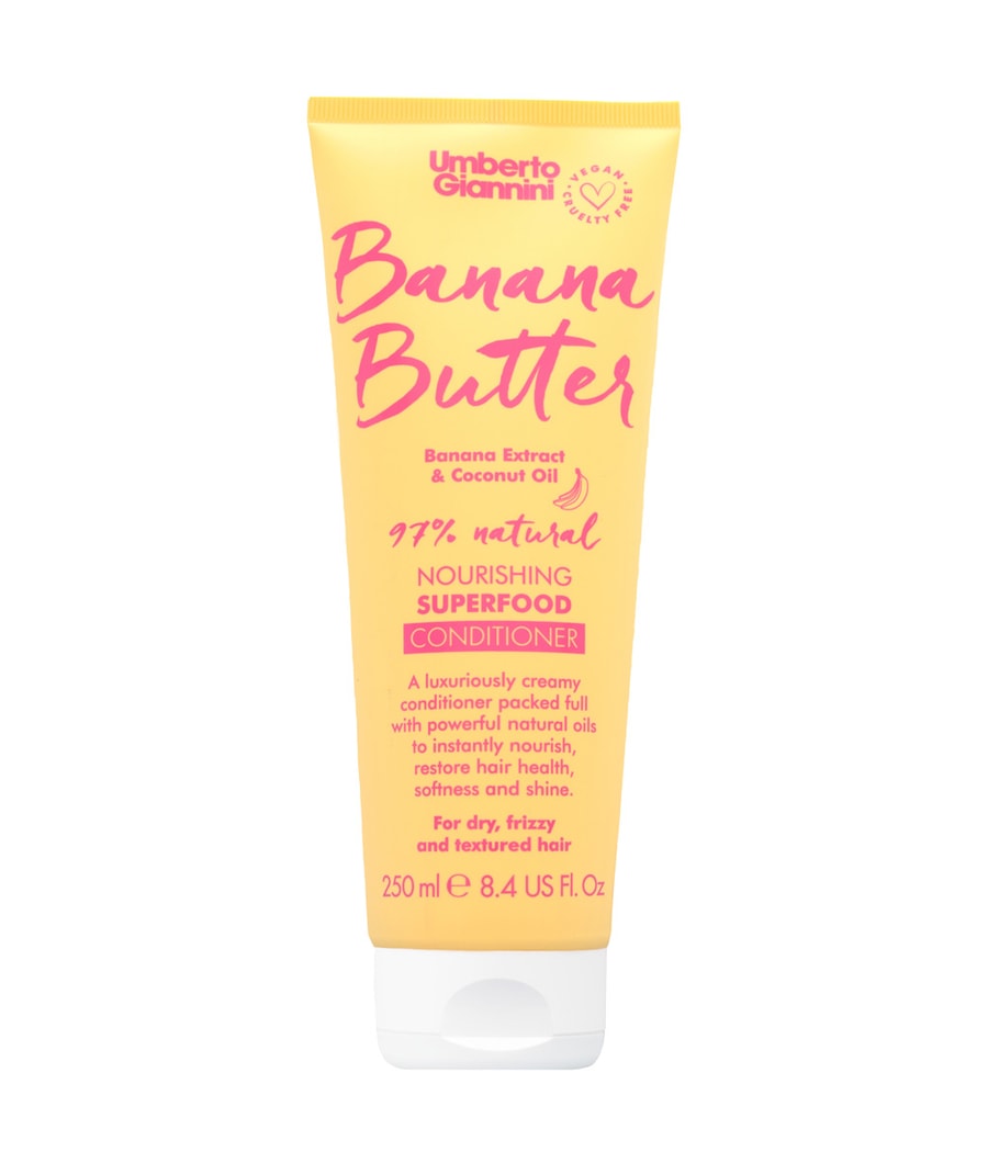 Кондиционер Umberto Giannini Banana Butter Conditioner, 250 ml
Кондиционер Umberto Giannini Banana Butter Conditioner, 250 ml
