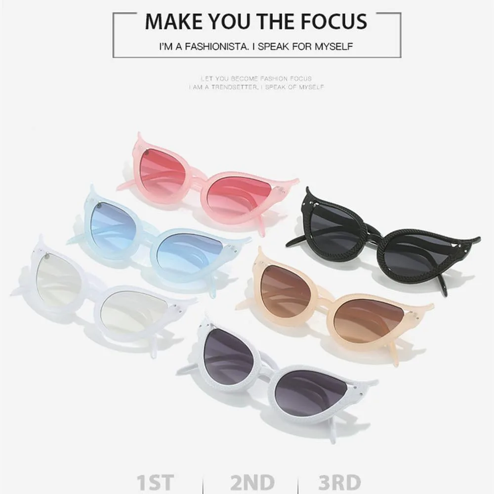 Женские солнцезащитные очки «кошачий глаз» в винтажном стиле, напоминающем змеиную кожу, роскошные солнцезащитные очки с защитой от УФ-излучения UV400 TVTBBVV, Black
Женские солнцезащитные очки «кошачий глаз» в винтажном стиле, напоминающем змеиную кожу, роскошные солнцезащитные очки с защитой от УФ-излучения UV400 TVTBBVV, Black