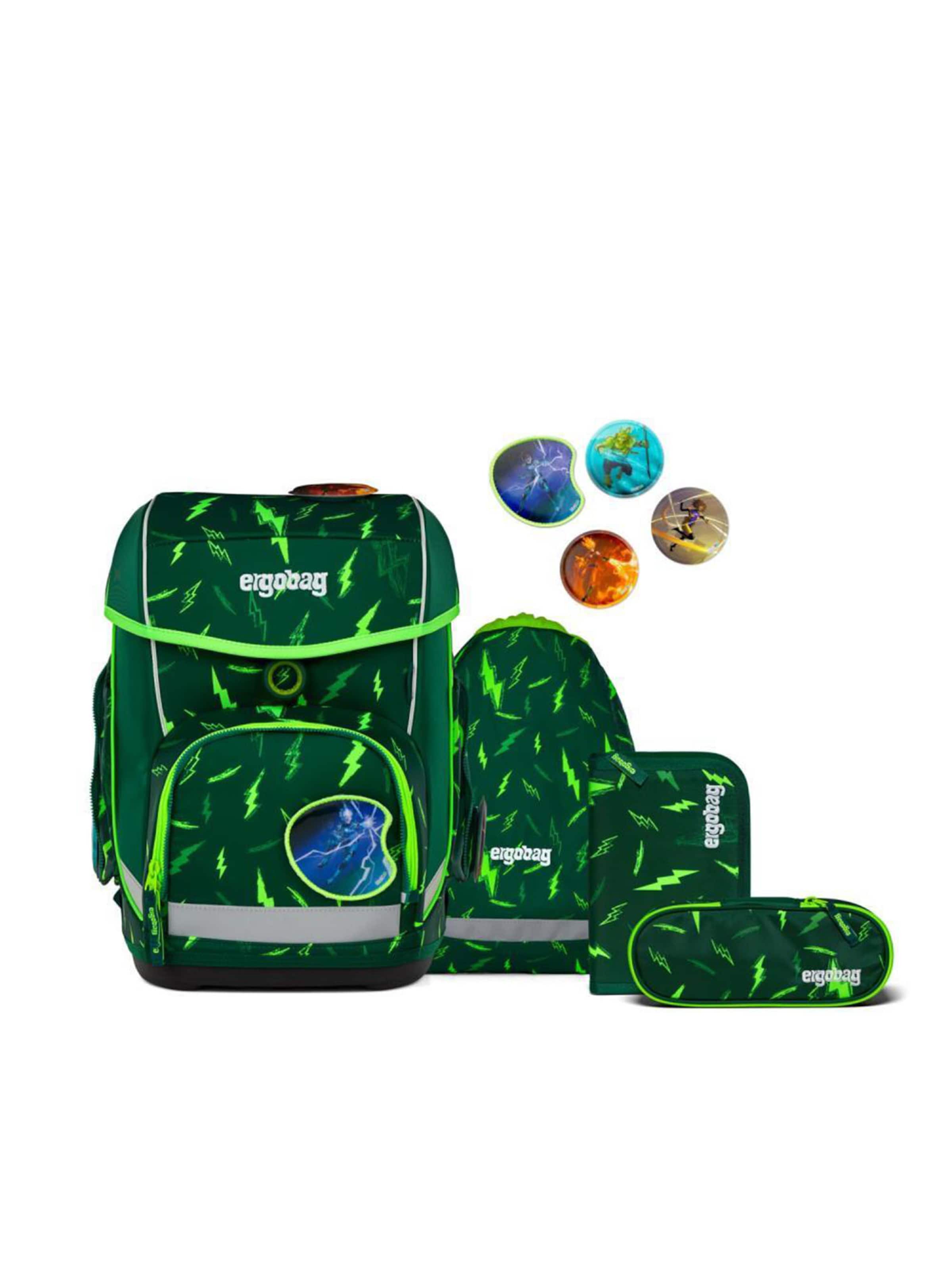 Ergobag Рюкзак 'Cubo Set 5 tlg' в зеленом цвете
Ergobag Рюкзак 'Cubo Set 5 tlg' в зеленом цвете