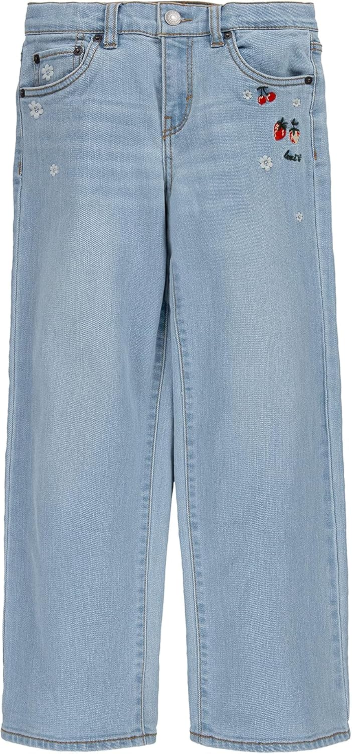 Укороченные джинсы Levi's для девочек с широкими штанинами (для малышей), Low Pro
Укороченные джинсы Levi's для девочек с широкими штанинами (для малышей), Low Pro