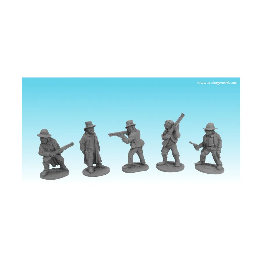 Стрелки я, Historical Miniatures - Wild West (28mm) (Scotia Grendel Productions)
Стрелки я, Historical Miniatures - Wild West (28mm) (Scotia Grendel Productions)