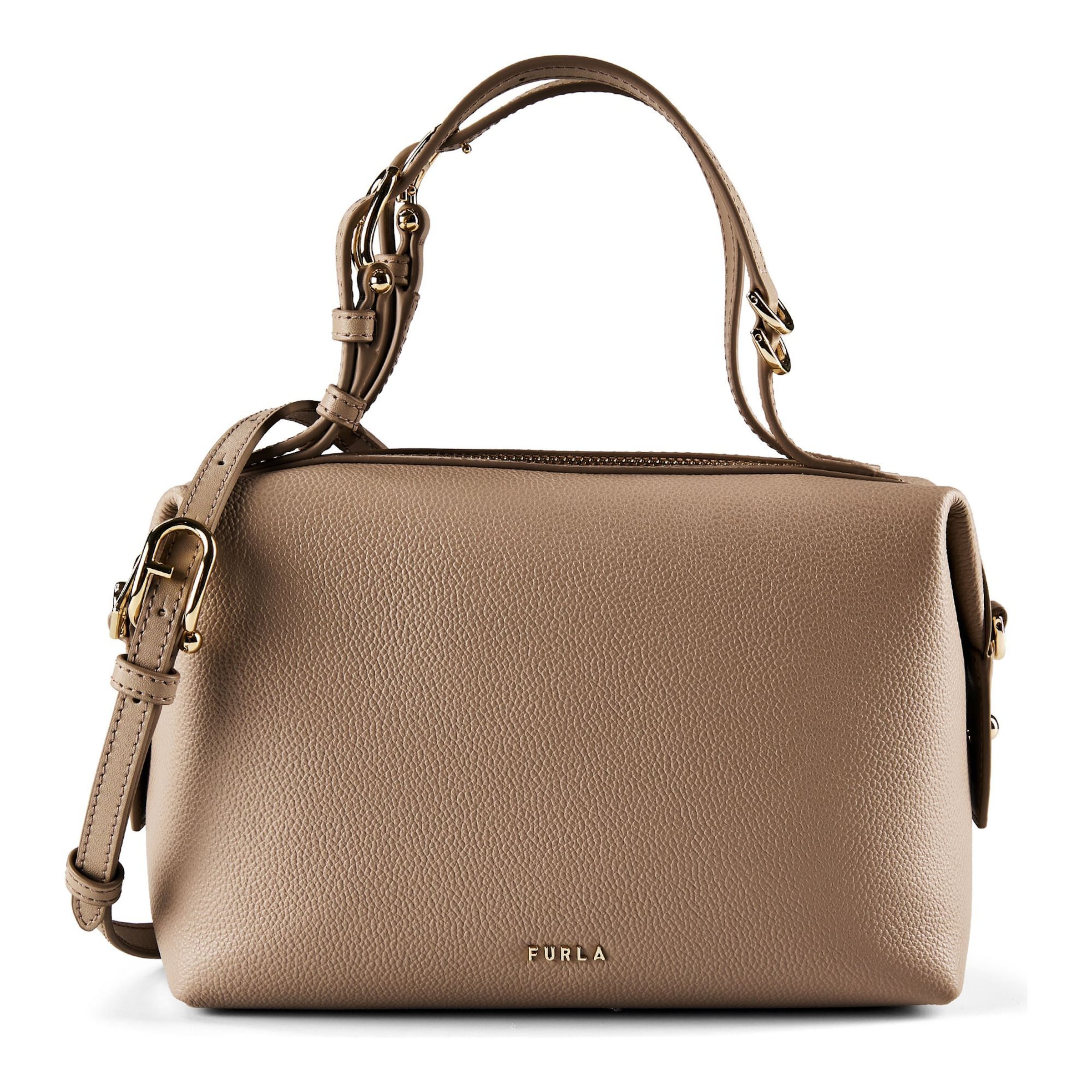 FURLA Сумка 'Double' в цвете Taupe
FURLA Сумка 'Double' в цвете Taupe