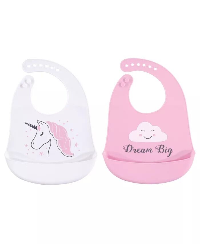 Силиконовые нагрудники для девочек 2 шт Hudson Baby, розовый
Силиконовые нагрудники для девочек 2 шт Hudson Baby, розовый