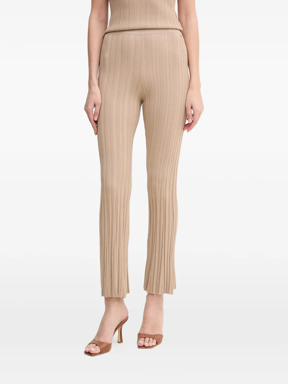 Брюки в рубчик с логотипом Guess Usa, нейтральный
Брюки в рубчик с логотипом Guess Usa, нейтральный